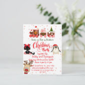 クリスマス ホリデー パーティー ご招待 (スタンド正面)