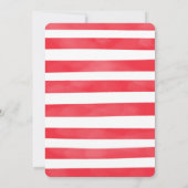 クリスマス ホリデー パーティー ご招待 招待状 (裏面)