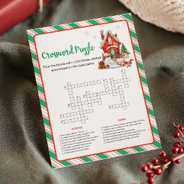 クリスマス ホリデー パーティー クロスワード パズル ゲーム