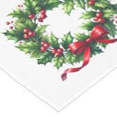 クリスマス ホリデー ミディアムテーブルランナー (コーナー)