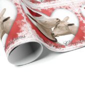 クリスマス・ホリデー・ヤギ・イン・ラブ ラッピングペーパー (ロールコーナー)