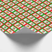 クリスマス・ホリデー ラッピングペーパー (角)