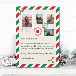 クリスマス・ホリデー・レター シーズンカード