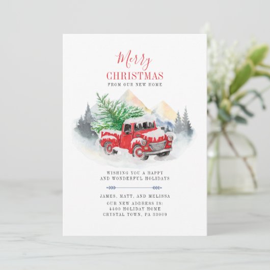 クリスマス ホリデー 引っ越し先住所 お知らせ (スタンド正面)