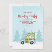 クリスマス・ホリデー 招待状 (正面)