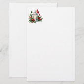クリスマス ホリデー 文房具 ペーパー (正面/裏面)