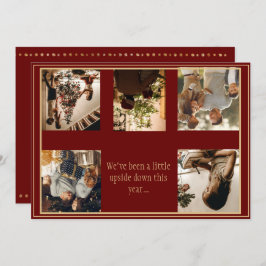 クリスマス ホリデー 画像 コラージュ 逆さま イブ くつがえる 12月25日