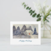 クリスマス ホリデー 雪の コテージ (スタンド正面)