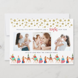 クリスマス・ホリデー | Three Kings | 3枚のフォトカード シーズンカード