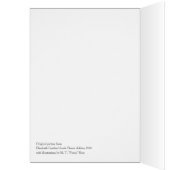 クリスマス・ホリーの子エリザベス・ゴードンCC0581カード (内側 (左))