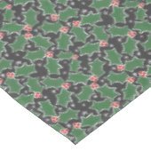 クリスマス ホリー テーブルクロス (アングル)