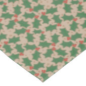 クリスマス ホリー テーブルクロス (アングル)