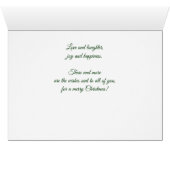 クリスマス・ホリー・ベリーの姉妹と家族 (内部横(下))