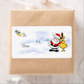 クリスマス・ホリー、ベルとバディ ラベル (インサイチュ)