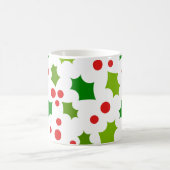 クリスマス・ホリー・マグ コーヒーマグカップ (中央)