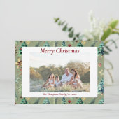 クリスマス ホリー 植物学的な グリーン 装飾 フォト モスG (スタンド正面)