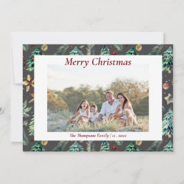 クリスマス ホリー 植物 グリーン フォト チャコール