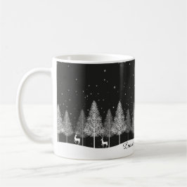 クリスマス ホワイトマグ コーヒーマグカップ