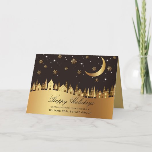 クリスマス・ホーリーナイト 法人向け年賀挨拶 シーズンカード (正面)