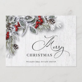 クリスマス ホーリー 法人向けグリーティング