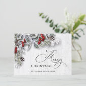 クリスマス ホーリー 法人向けグリーティング (スタンド正面)