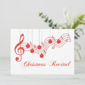 クリスマス·ボイス·リサイタル 招待状 (スタンド正面)