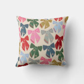 クリスマス・ボウズ・コケット クッション (裏面)