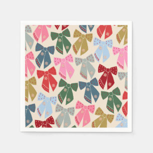 クリスマス・ボウズ・コケット スタンダードカクテルナプキン