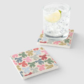 クリスマス・ボウズ・コケット ストーンコースター (横)