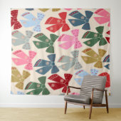 クリスマス・ボウズ・コケット タペストリー (インサイチュ(横))