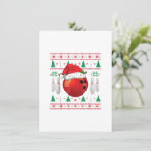 クリスマス ボウリング ひどい シャツ ギフト 男の子 子供 ボール 招待状 (スタンド正面)