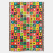 クリスマス・ボックス・スター スローブランケット (正面縦)