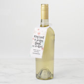 クリスマス·ボトルラベル ボトルネックタグ (アングル)