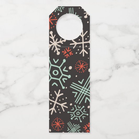 クリスマス·ボトルラベル ボトルネックタグ (裏面)