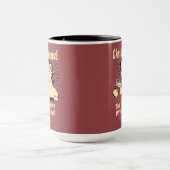 クリスマス:ボールのある休日 マグカップ (中央)