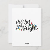 クリスマス・ボール　メリークリスマス シーズンカード (裏面)