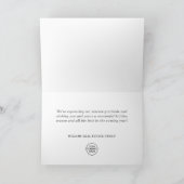 クリスマス ポインセチアとカーディナル 法人向けグリーティング (内部)