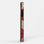 クリスマス·ポインセチアの背景 Case-Mate iPhoneケース (裏面/右)