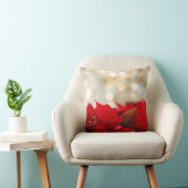 クリスマス·ポインセチア クッション (椅子)