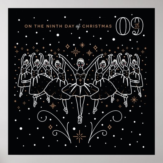 クリスマス・ポスターの第9日目24時間24日 ポスター (正面)