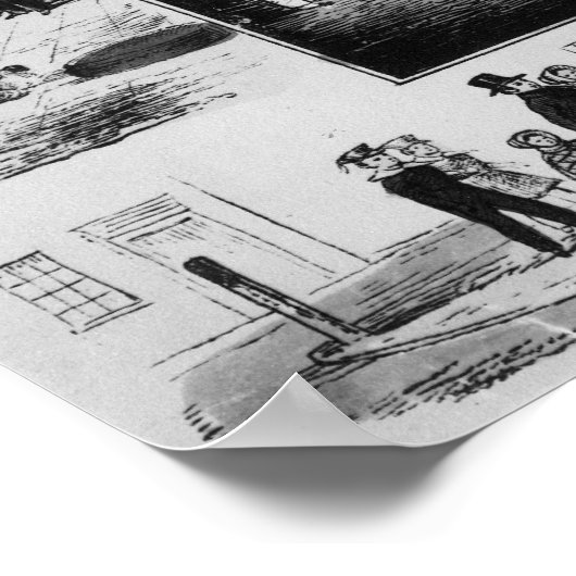 クリスマス ポスター (角)