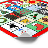 クリスマス ポスター (角)