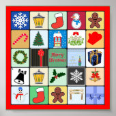 クリスマス ポスター (正面)