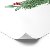 クリスマス ポスター (角)
