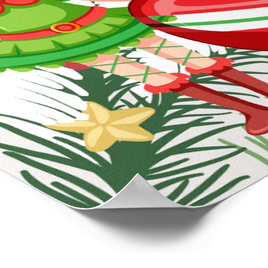 クリスマス ポスター (角)