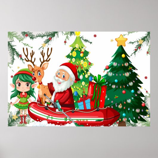 クリスマス ポスター (正面)