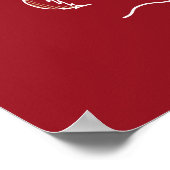 クリスマス・ポスター24x24の第7日目 ポスター (角)