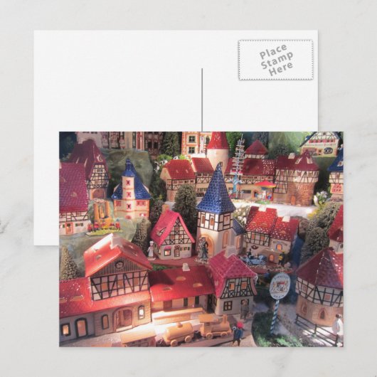 クリスマス ポストカード (正面/裏面)