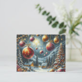 クリスマス ポストカード (スタンド正面)