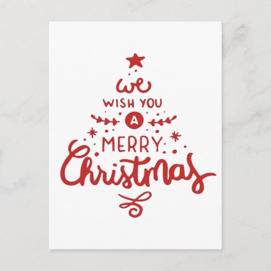 クリスマス ポストカード (正面)